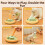 Jouet Électrique Multifonctionnel pour Chat - Conception Robuste - Jouet Interactif Auto-Rotatif - Réutilisable et Auto-Rotatif 4
