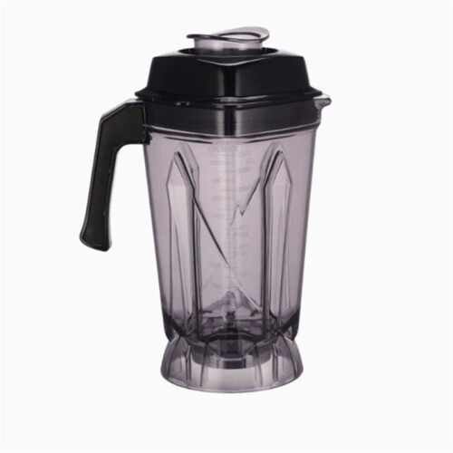 Universal 2.5L Blender Container Food Processor Blender Container Cup with Blade Lid for Blender Cup Container Parts