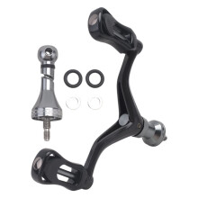 Reel Replacement Double Handle Carbon Arm Fishing Reel DIY Modified Fishing Tackle for SEAKNIGHT