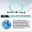 MPO Patchcord 12 Core OM3 Patch Cable Optic Cable Multi Mode OM3 Mpo for 100G 40G Module 12 Core OM3 Mpo Patchcord C 6