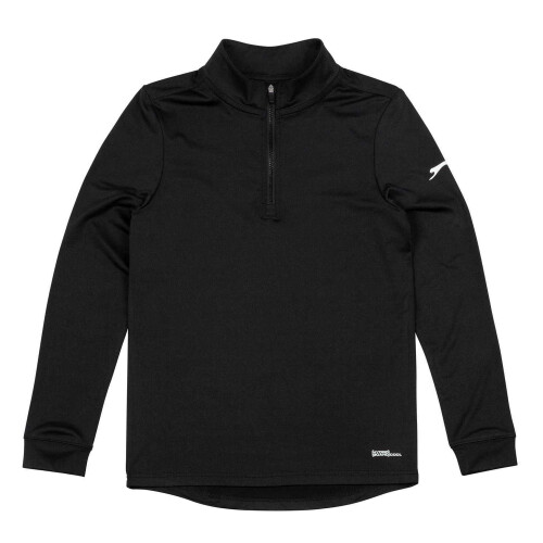 Slazenger (7-8 Years, Black) Slazenger Childrens/Kids Quarter Zip Pullover