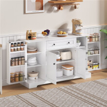Multifunctional Kitchen Sideboard, 138 cm