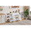 Multifunctional Kitchen Sideboard, 138 cm 14