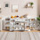 Multifunctional Kitchen Sideboard, 138 cm 9