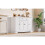 Multifunctional Kitchen Sideboard, 138 cm 11