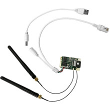 VM300-H Module Pont Répéteur WiFi Vers Filaire, Routeur, Récepteur et Émetteur Intégrés pour Réseaux Industriels DIY