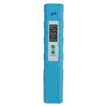 Digitales PH-Messgerät im Taschenformat, Wasserqualitätstester, PH-Temperaturtest, Messbereich 0-14 PH für Aquarien und Schwimmbecken
