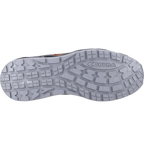 (13 UK, Grey/Orange) Cofra Mens Reconverted Trainers 2