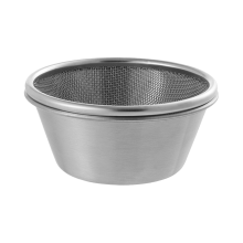 Ensemble de paniers égouttoirs coniques pour petite bassine de cuisine en acier inoxydable, comprenant un égouttoir à fruits et un panier de