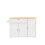Foldable Oak Kitchen Table 132.5x44x90cm 7