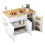 Foldable Oak Kitchen Table 132.5x44x90cm 3