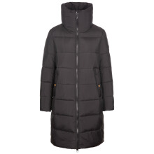 (16, Black) Trespass Womens Padded Jacket Deep Collar Faith