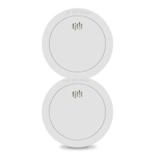 Rookmelder, 10 jaar batterijduur, 2 stuks, wit