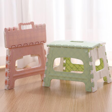Plastic Multi Purpose Folding Step Stool Home Train Outdoor Foldable Storage Green
