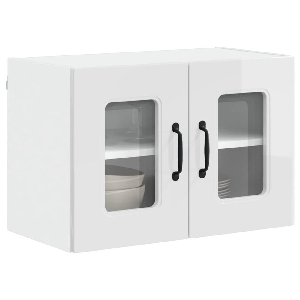 Vidaxl Dishwasher Panel Kalmar High Gloss White 60 X 31 X 40 Cm 8721359454932
