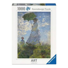 Ravensburger - Woman with Parasol Puzzle by Claude Monet 1000 pcs