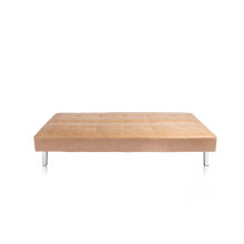 Sofá cama formato clic-clac en tono piedra 188 cm Kare