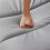 Modern Velvet Sofa Bed – Grey, Adjustable 12