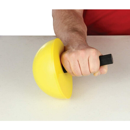 Conjunto de exercitadores para punho e antebraço: 3 semiesferas, 3 pegas 2