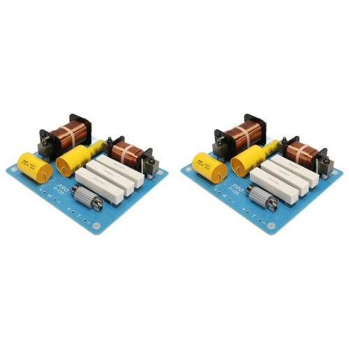 2X 2 Way Crossover 800W Maximum Professional Frequency Divider for Stage Conference Speaker
