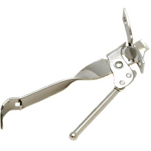 Ouvre-boîte Chef Craft Select avec poussoir, 16,5 cm de longueur, plaqué nickel