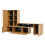 2-Piece TV Wall Unit Set – Up to 265 cm, 120" Max 9
