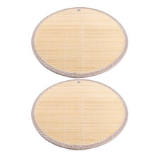 Bamboe dumplinggordijn, decoratieve dumplingtray, bamboe dumplingmat, bamboe dumplinghouder