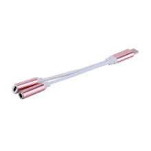 Type-C naar Type-3,5 mm audioadapter, headset-oplaadadapter, kabel en oplader in één.