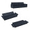 Modern Velvet Sofa Bed – Adjustable & Convertible 5