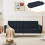 Modern Velvet Sofa Bed – Adjustable & Convertible 3