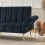 Modern Velvet Sofa Bed – Adjustable & Convertible 7