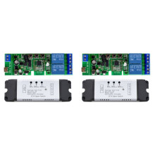 2X Actionneur Linéaire Électrique Intelligent Tuya Zigbee à 2 Canaux Contrôleur de Moteur /AC 7-32 V Interrupteur Intelligent