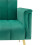 Modern Velvet Sofa Bed – Green, Adjustable 14