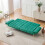 Modern Velvet Sofa Bed – Green, Adjustable 8
