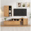2-Piece TV Wall Unit Set – Up to 265 cm, 120" Max 1