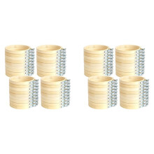 72 PièCes de Cerceau de Broderie de 3 Pouces, Cerceau de Broderie en Bambou, Cerceau Rond pour Bricolage, Travaux D'Aiguille, Couture et