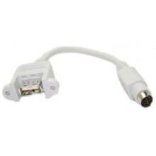 ADN-3620 - CÁBLA USB A FÉIN-PS2FIR6IN BÁN