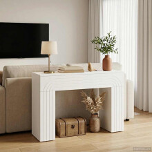 vidaXL Coffee Table White 102 x 35 x 75 cm Engineered Wood