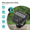 2X Electric Bicycle 36V48V LED G20 Meter Control Panel Display for Ebike 5 Pin Waterproof Plug Connector 7