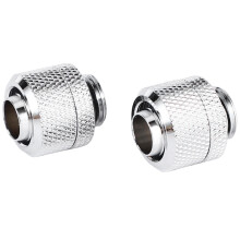 4Pcs Water Cooling Fittings G1/4 External Thread Pagoda for 9.5X12.7mm Soft Tube Computer Cooling System Silver