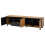 Modern Oak & Black TV Stand 180cm 13