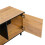 Modern Oak & Black TV Stand 180cm 8