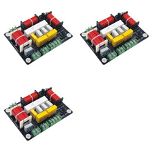 3X 300W 4 Way Crossover Audio Speaker Crossover Bass + Dual Midrange + Treble Frequency Divider KTV Crossover