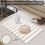 Foldable Diatomaceous Stone Bath Mat, Absorbent, Non-Slip, Quick Drying, Easy to Clean - Ideal for Bathroom and Kitchen 4