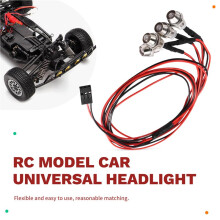 2 Stuk 4LED LED Licht Koplampen Achterlicht voor HSP Redcat RC4WD voor voor Axial SCX10 D90 Hpi RC Auto Crawler Rood