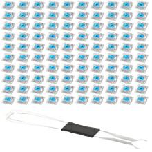 100pcs Practical - Hot-Swappable MX Shaft, Crisp Key Feel, Perfect for Gaming, Typing, and Office Use