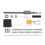 Heat Set Insert Press Tool Stealth Press Kit Insert Mutter Embedded Kit M2 M3 M6 M8 för 3D-Utskrift Delar Ingen Lödkolv 1