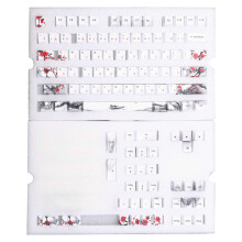 110 Keys PBT Keycap Dye-Sublimation Plum Blossom Profile Key Cap DIY Mechanical Keyboard Keycap Set Japanese