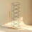 7-Tier Shoe Rack - Metal - Black - Slim Corner Design with Hooks 6