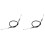 2X 61N-26311-00 Throttle Cable for  Outboard Engine 25HP 30HP 1